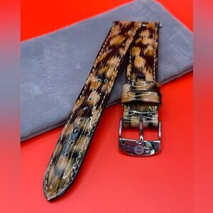 Brand new Michele Urban Cheetah Fashion Patent Watch strap.